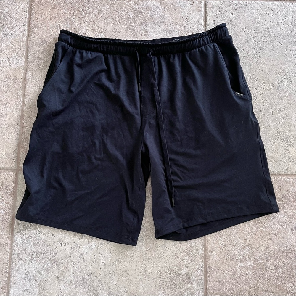 Eddie Bauer Black XL Men’s Lounge Shorts with Pockets